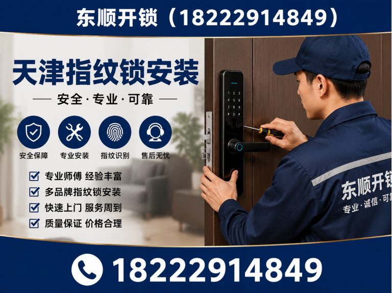 河东区天津指纹锁安装展示图
